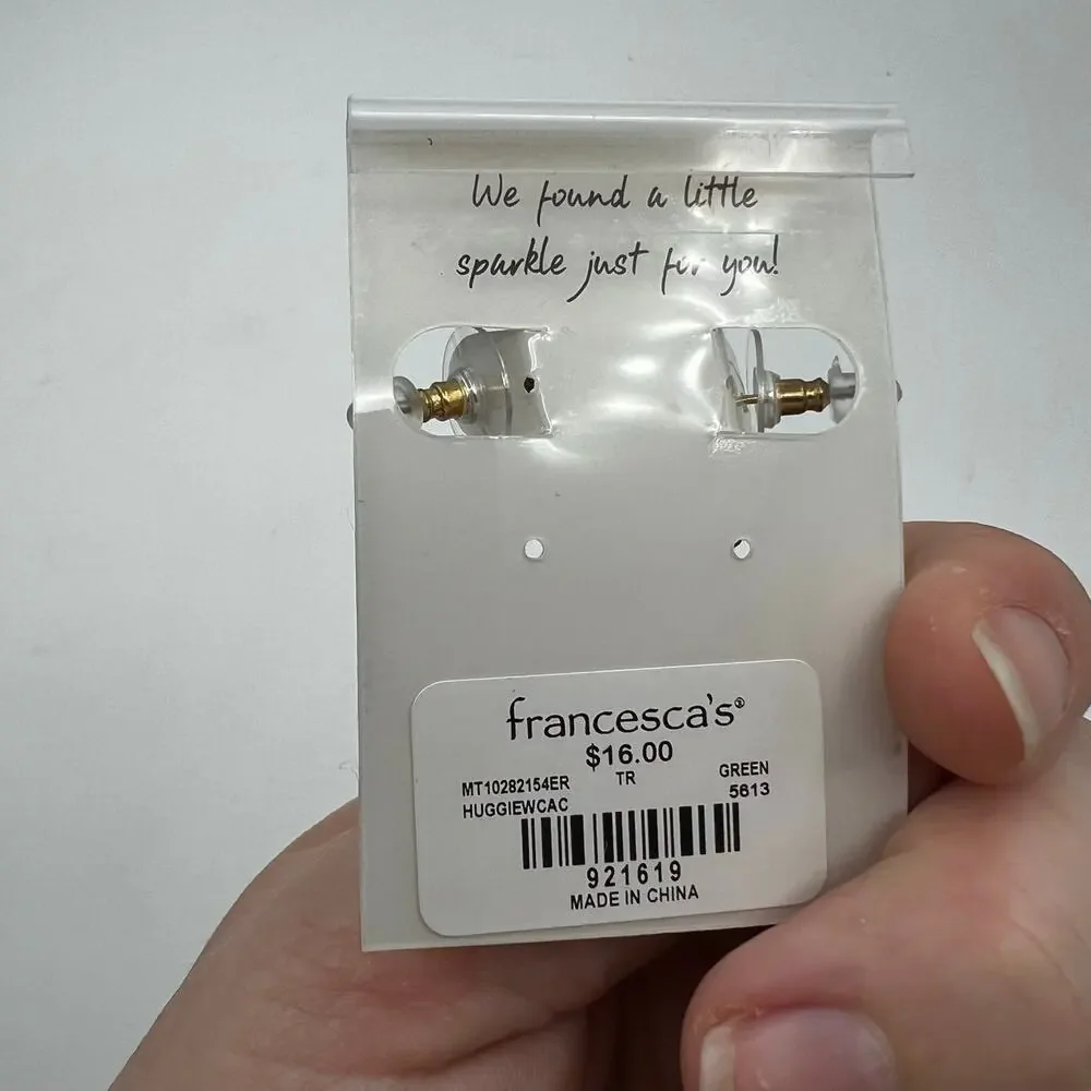 Francesca's NWT Statement Cactus Dangle Earrings